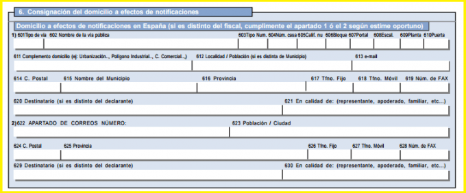 modelo 030 paso 7