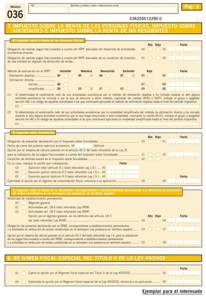 modelo 036 datos 8