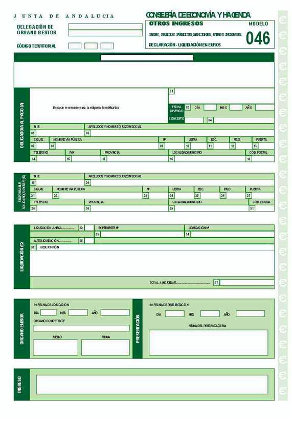 modelo 046 planilla