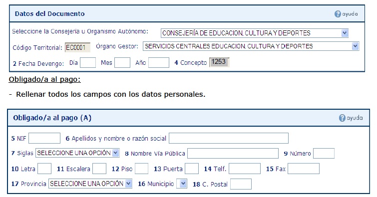 modelo 046 datos