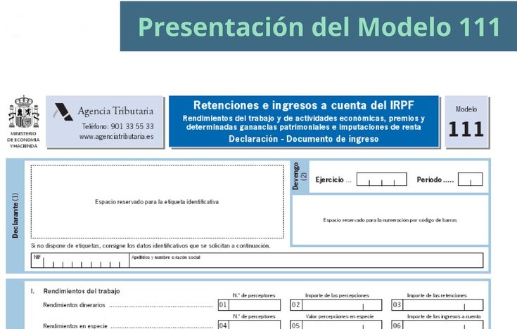 modelo 111 presentar