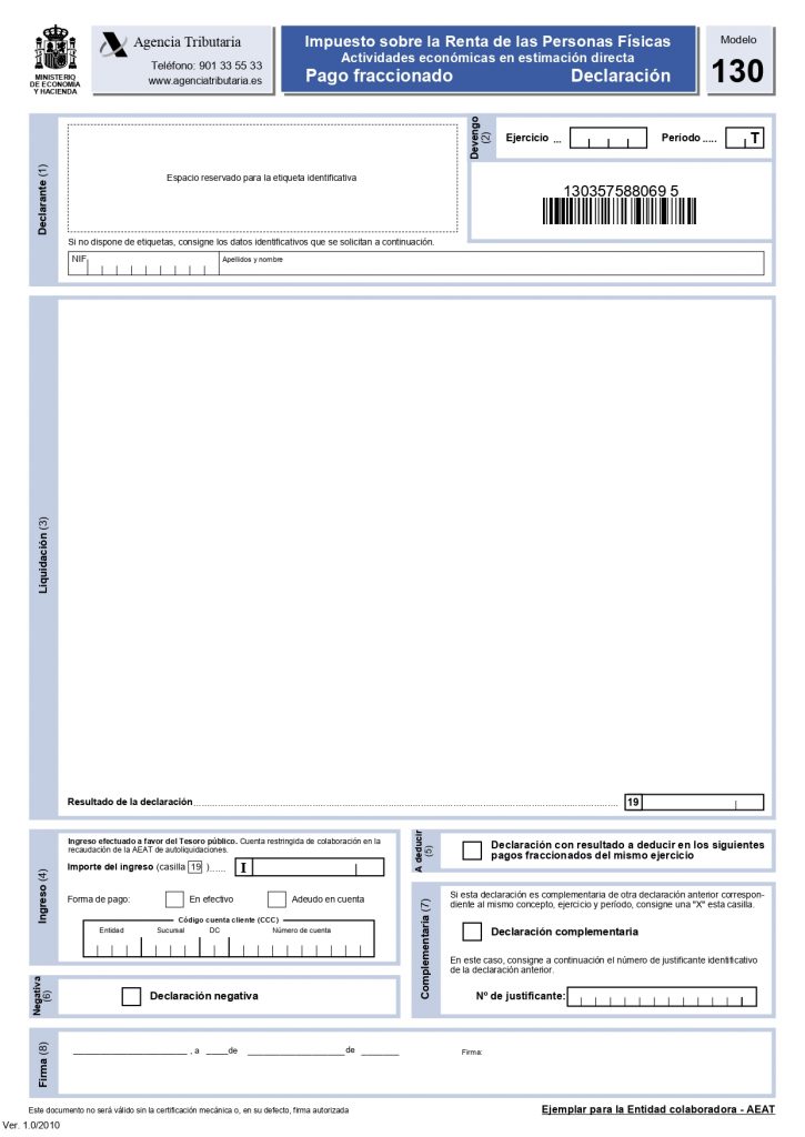 modelo 130 página 2