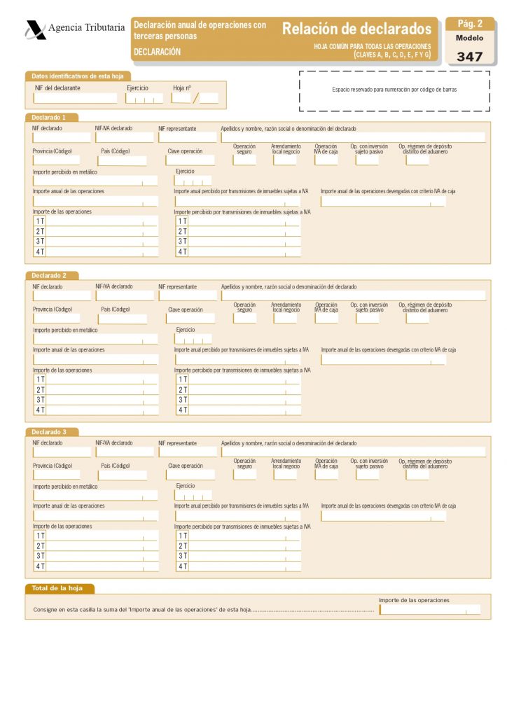 modelo 347 página 2