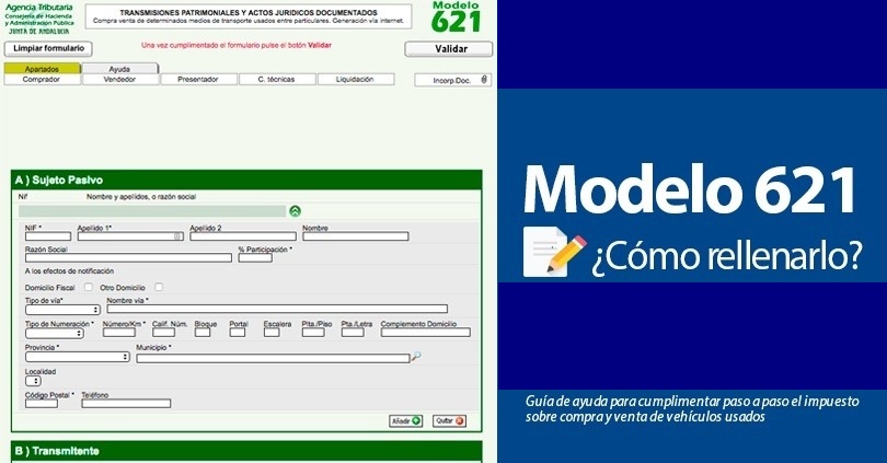 modelo 621 cómo rellenarlo