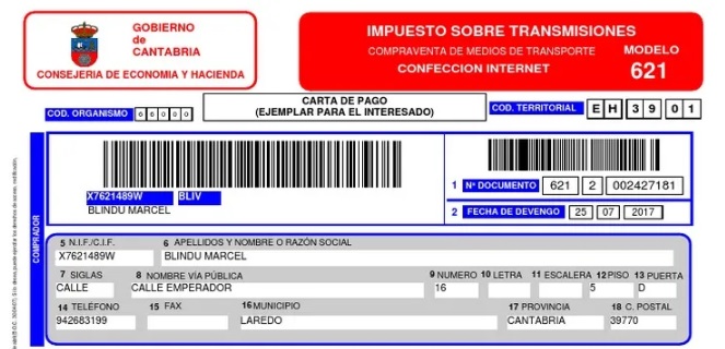 modelo 621 cantabria paso 1